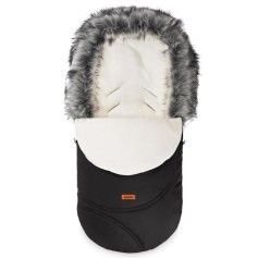 Зимовий конверт у коляску Sensillo Eskimo Black / Polar 100x46 (sillo-8330)