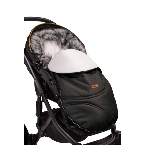Зимовий конверт у коляску Sensillo Eskimo Black / Polar 100x46 (sillo-8330) — 12544 Зимовий конверт у коляску Sensillo Eskimo Black / Polar 100x46 (sillo-8330) — 12544