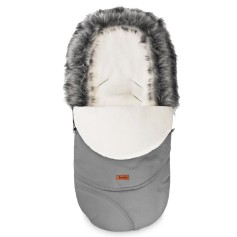 Зимовий конверт у коляску Sensillo Eskimo Grey / Polar 100x46 (sillo-8332)