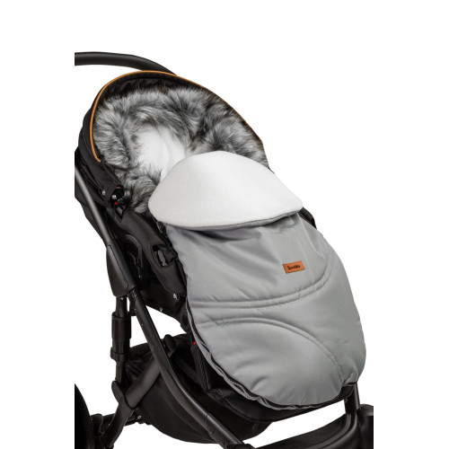 Зимний конверт в коляску Sensillo Eskimo Grey / Polar 100x46 (sillo-8332) — 12545