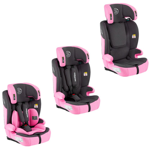 Детское автокресло Sesttino Rocker Pro Isofix 76-150 см pink (SRPP) — 22706 Детское автокресло Sesttino Rocker Pro Isofix 76-150 см pink (SRPP) — 22706