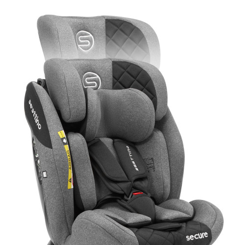Дитяче автокрісло Sesttino Secure Pro 40-150см grey (SSPG) — 22710 Дитяче автокрісло Sesttino Secure Pro 40-150см grey (SSPG) — 22710