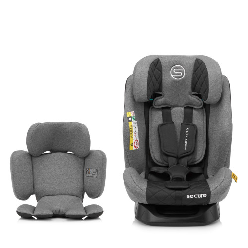 Дитяче автокрісло Sesttino Secure Pro 40-150см grey (SSPG) — 22710 Дитяче автокрісло Sesttino Secure Pro 40-150см grey (SSPG) — 22710