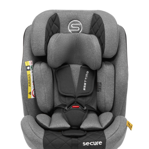 Дитяче автокрісло Sesttino Secure Pro 40-150см grey (SSPG) — 22710 Дитяче автокрісло Sesttino Secure Pro 40-150см grey (SSPG) — 22710