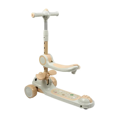 Самокат триколісний Skyper з сидінням DL-309-17 — 27397