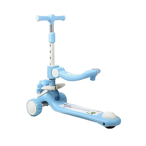 Самокат трехколесный Skyper с сиденьем EF-3466-46 — 27398