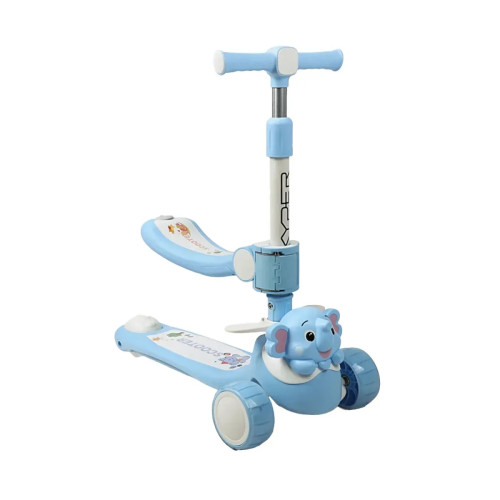 Самокат триколісний Skyper з сидінням EF-3466-46
