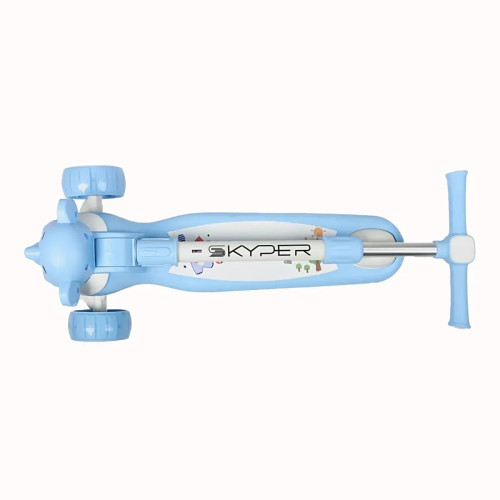 Самокат трехколесный Skyper с сиденьем EF-3466-46 — 27398