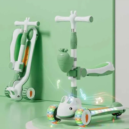 Самокат триколісний Skyper з сидінням T-2163/62 — 27413