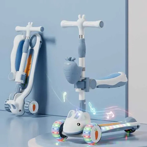 Самокат триколісний Skyper з сидінням T-9892/40 — 27414