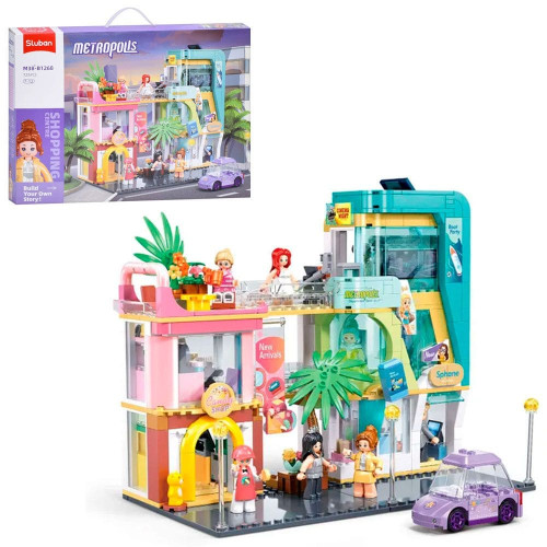 Дитячий конструктор Sluban Metropolis Магазин промислових товарів (M38-B1268)