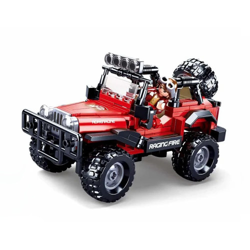 Дитячий конструктор Sluban "Джип" 253 деталей (M38-B0816)