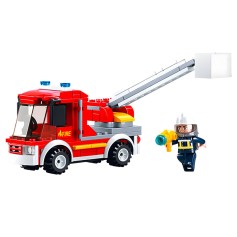 Дитячий конструктор Sluban Fire "Пожежна машина" 136 деталей (M38-B0632)