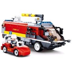 Дитячий конструктор Sluban Fire "Пожежна машина" 381 деталей (M38-B0808)