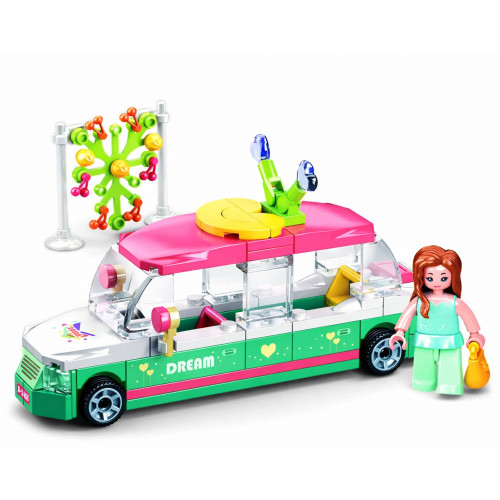 Дитячий конструктор Sluban Girls Dream 4 види транспорту (M38-B0921) — 23607