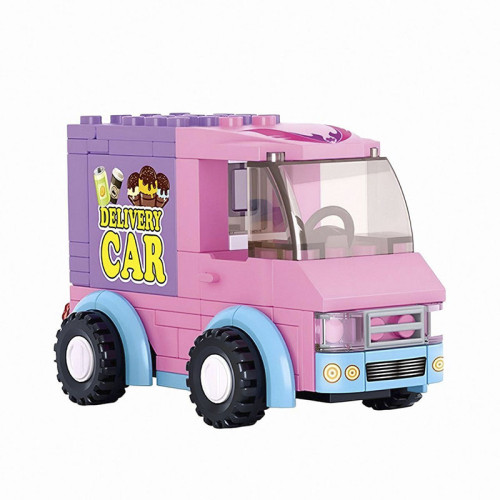 Дитячий конструктор Sluban Girls Dream Delivery Car 102 деталей (M38-B0520) — 23908