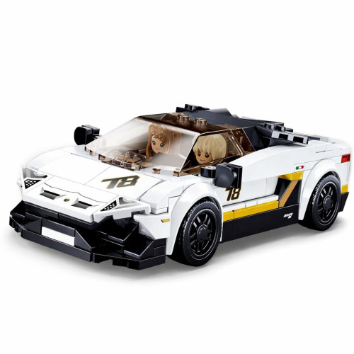 Дитячий конструктор Sluban "Гоночне авто" 251 деталей (M38-B1338)