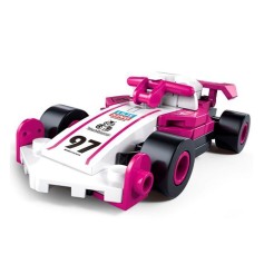 Детский конструктор Sluban "Гоночный автомобиль" 51 деталь (M38-B1378C)