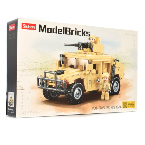 Детский конструктор Sluban Hummer 265 деталей (M38-B0837) — 23809