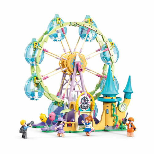 Дитячий конструктор Sluban "Колесо огляду" 504 деталей (M38-B1286)