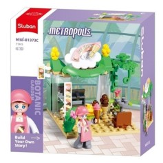 Дитячий конструктор Sluban Metropolis "Ботанічний сад" 71 деталь (M38-B1373C)