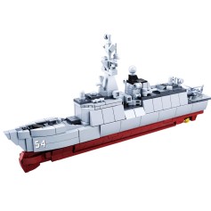 Дитячий конструктор Sluban Model Bricks "Війсковий корабель" 459 деталей (M38-B0702)