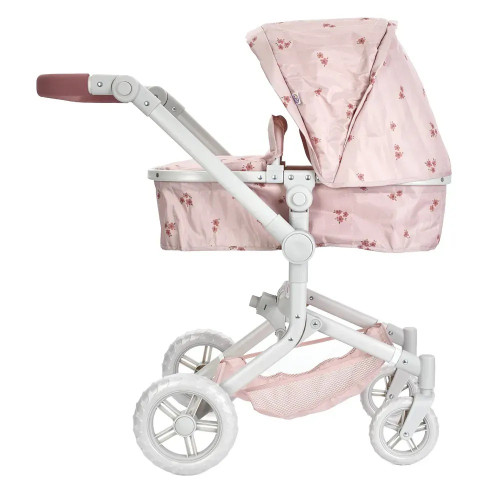 Коляска для ляльки, трансформер, люлька, сумка, корзина, 67-42-81 см (T742054) Коляска для ляльки, трансформер, люлька, сумка, корзина, 67-42-81 см (T742054)