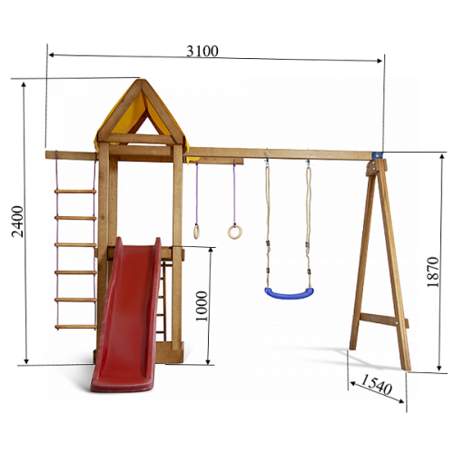 Ігровий комплекс Babyland-18 — 13373