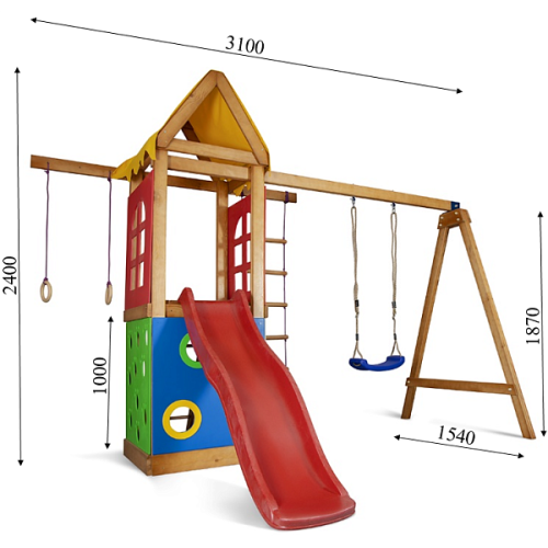 Ігровий комплекс Babyland-25 — 13366 Ігровий комплекс Babyland-25 — 13366