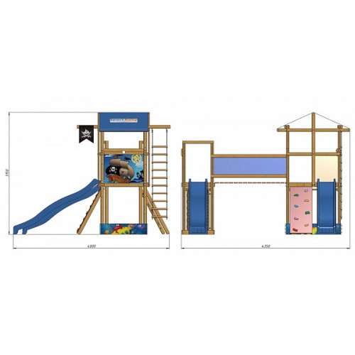 Дитячий майданчик SportBaby-11 — 13401 Дитячий майданчик SportBaby-11 — 13401