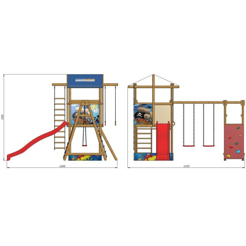 Дитячий майданчик SportBaby-9 — 13389 Дитячий майданчик SportBaby-9 — 13389