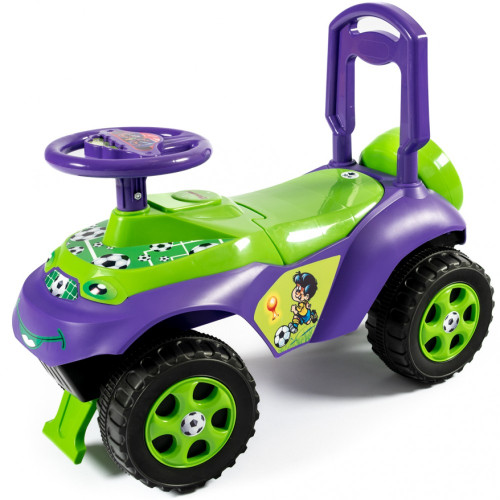 Каталка-толокар Doloni фіолетово-зелена (0141/02)