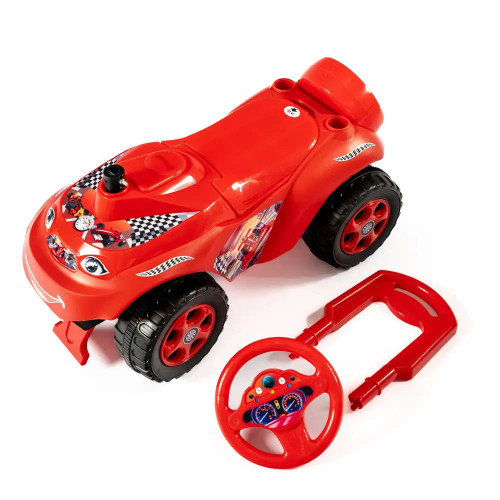 Каталка-толокар Doloni червона (0141/05) Каталка-толокар Doloni червона (0141/05)