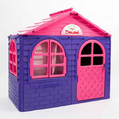 Дитячий ігровий будиночок Doloni з шторками (02550/10)