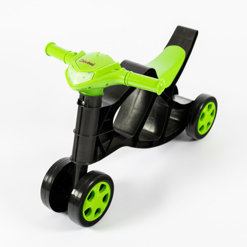 Дитячий біговел Мінібайк Doloni 0136/01 чорний з зеленим