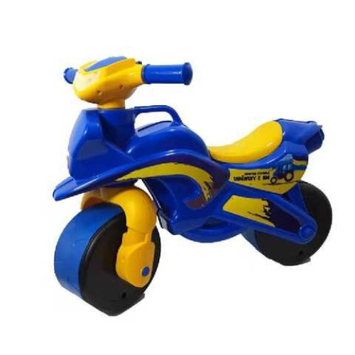 Каталка-толокар Doloni Музичний мотоцикл Патріот 0139/64 синій