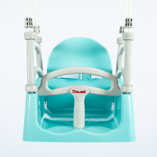 Дитяча підвісна качеля Doloni бірюзова (0152/9) Дитяча підвісна качеля Doloni бірюзова (0152/9)
