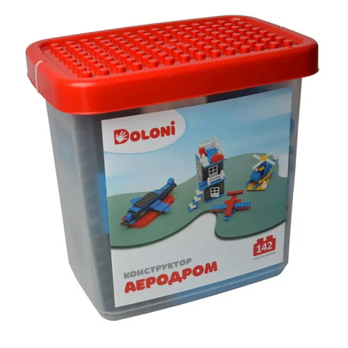 Конструктор Doloni Аеродром 142 дет. 013888/33