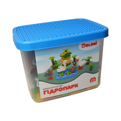 Конструктор Doloni Гідропарк 219 дет. 013888/34