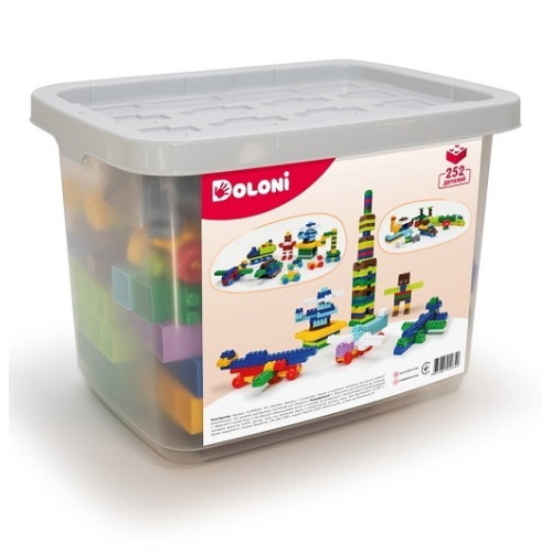 Конструктор Doloni Спецтехніка/Аеродром/Ферма/Ранчо 252 деталей (013999/03)