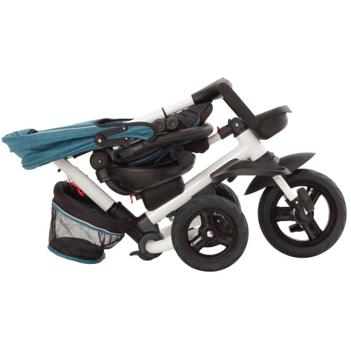 Дитячий триколісний велосипед з батьківською ручкою Tilly Flip T-390/1 Green — 13469