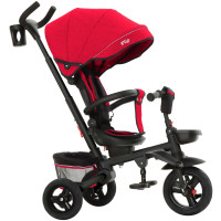 Дитячий триколісний велосипед з батьківською ручкою Tilly Flip T-390/1 Red