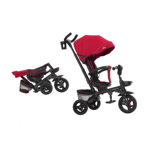 Дитячий триколісний велосипед з батьківською ручкою Tilly Flip T-390/1 Red — 13466 Дитячий триколісний велосипед з батьківською ручкою Tilly Flip T-390/1 Red — 13466