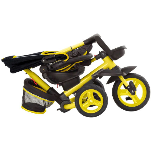 Дитячий триколісний велосипед з батьківською ручкою Tilly Flip T-390/1 Yellow — 13467 Дитячий триколісний велосипед з батьківською ручкою Tilly Flip T-390/1 Yellow — 13467
