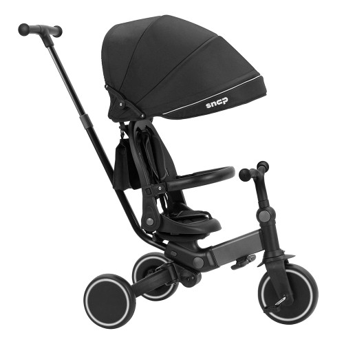 Дитячий триколісний велосипед з батьківською ручкою Tilly Snap T-391 Black — 13479 Дитячий триколісний велосипед з батьківською ручкою Tilly Snap T-391 Black — 13479