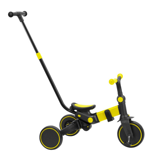 Дитячий триколісний велосипед з батьківською ручкою Tilly Snap T-391 Yellow — 13477 Дитячий триколісний велосипед з батьківською ручкою Tilly Snap T-391 Yellow — 13477