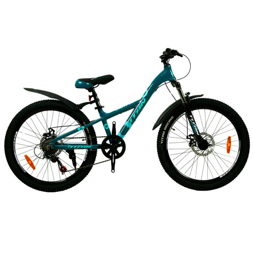 Велосипед Titan Calypso 24" Рама 11" Dark-Gray-Blue — 25226