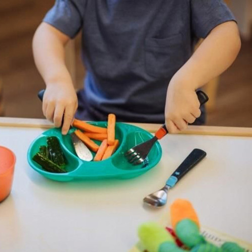Столові дитячі прибори металеві Tommee Tippee big kids 12м+ (471871) — 22186