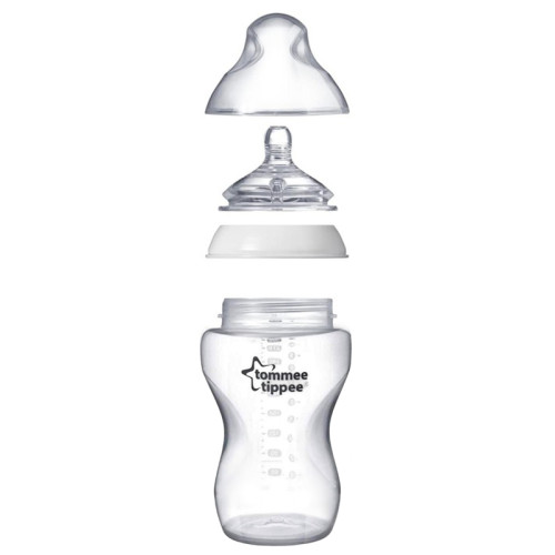 Бутылочка для кормления Tommee Tippee Closer to Nature 340 мл, 3 м+ (226013) — 22379