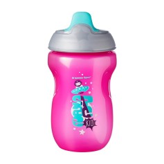 Спортивный поильник Tommee Tippee Sportee 300 мл, 12м+ розовый (471567)
